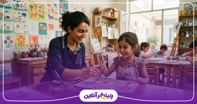 بهترین آموزشگاه طراحی و نقاشی در غرب تهران